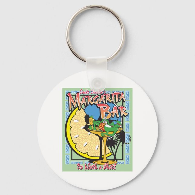 Gecko-margarita-LIMEDESIGN Key Ring (Front)