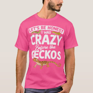 Gecko Owner Reptile Animal Lizard Pet Funny Gecko T-Shirt
