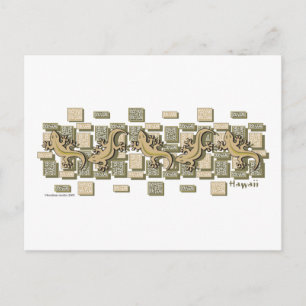 GECKO POSTCARD