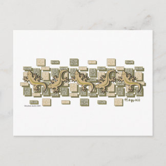 GECKO POSTCARD