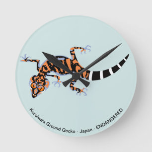 Gecko - round clock