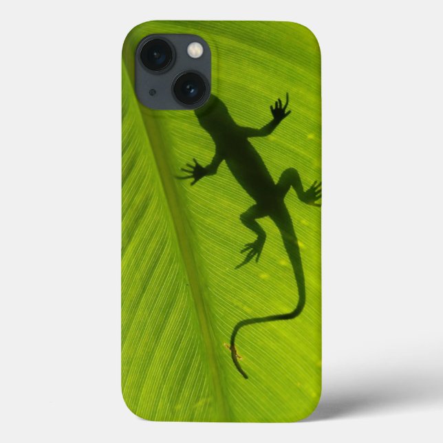Gecko Silhouette Case-Mate iPhone Case (Back)