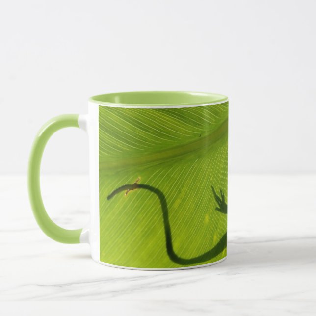Gecko Silhouette Mug (Left)