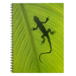 Gecko Silhouette Notebook