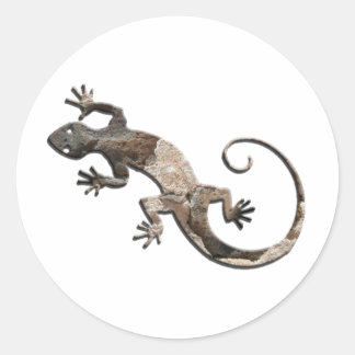 Gecko Stone Wall Stickers