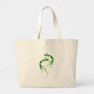 Geckos Large Tote Bag