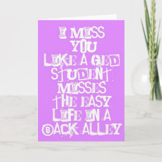 GED Student Greeting card