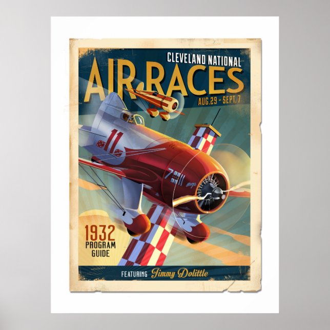 Gee Bee Race Program Poster (Front)