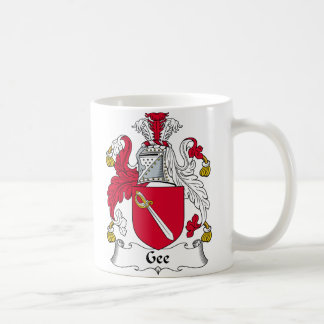 Gee Family Crest Coffee Mug