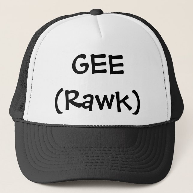 GEE(Rawk) Trucker Hat (Front)