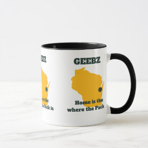 Geebz gear! Go Pack Go! Mug