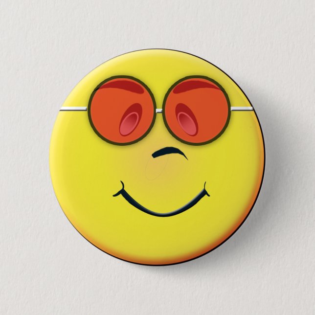 Geek 6 Cm Round Badge (Front)