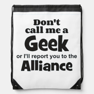 Geek Alliance bf Drawstring Bag