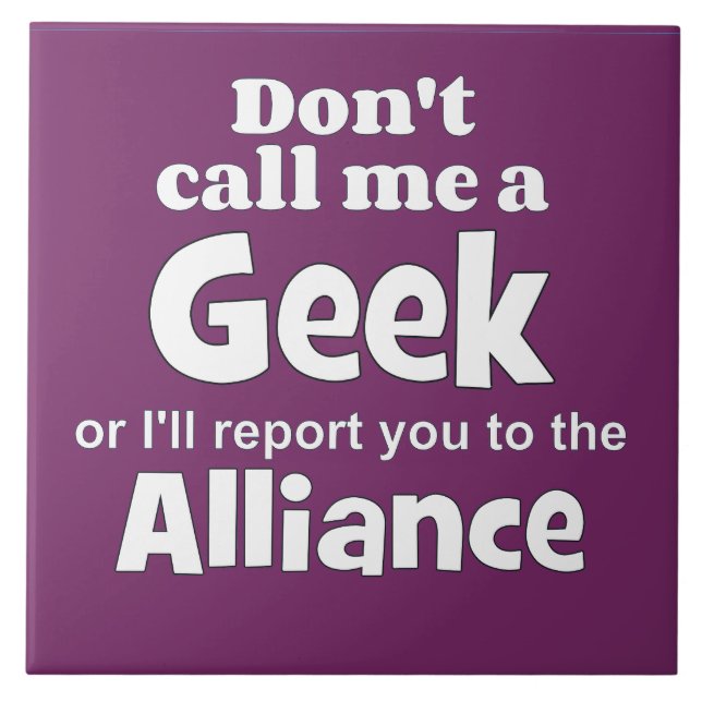 Geek Alliance wf Tile (Front)
