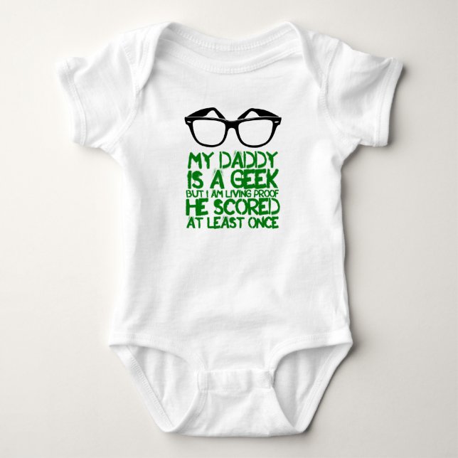 Geek Baby Bodysuit (Front)