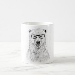 Geek bear coffee mug
