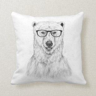 Geek bear cushion