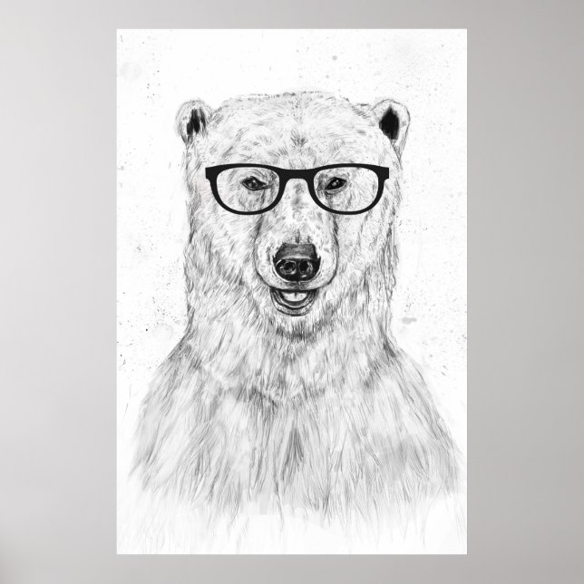Geek bear poster (Front)