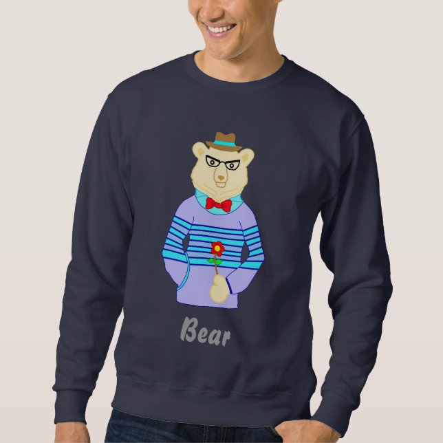 geek bear sweatshirt (Front)