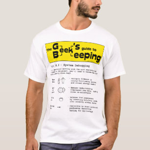 Geek Beekeeping (Debugging) - White T-shirt