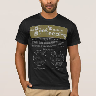 Geek Beekeeping (Networks) - Black T-shirt