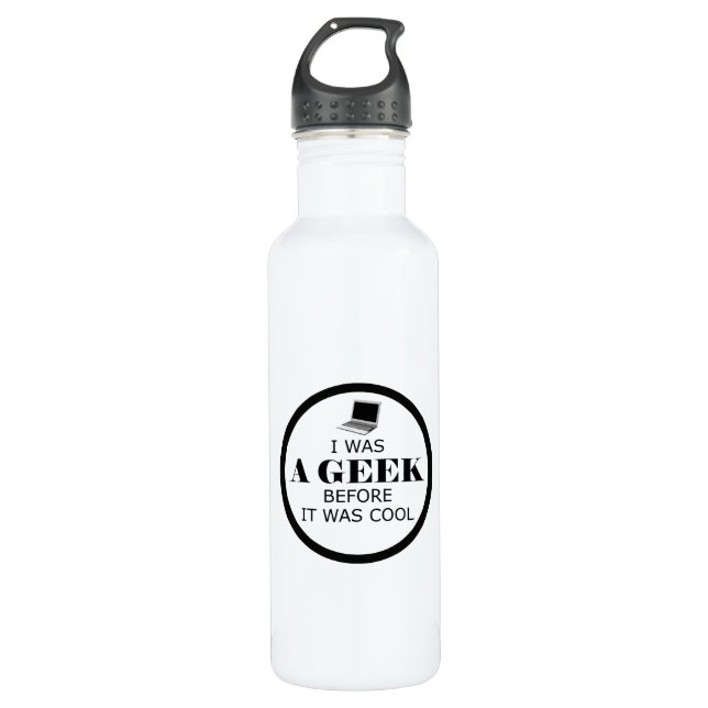 Geek Before It Was Cool Liberty Bottle (Front)