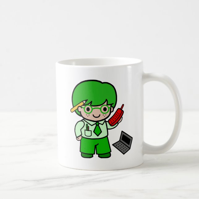 Geek Boy Coffee Mug (Right)