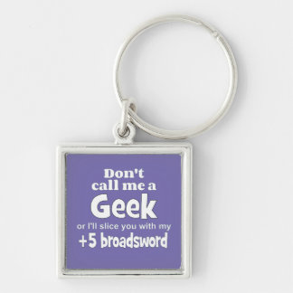 Geek broadsword wf key ring