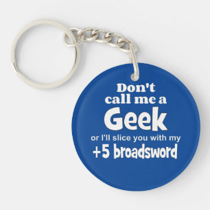 Geek broadsword wf key ring