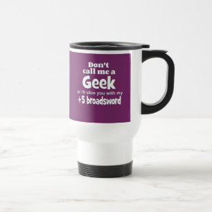 Geek broadsword wf travel mug
