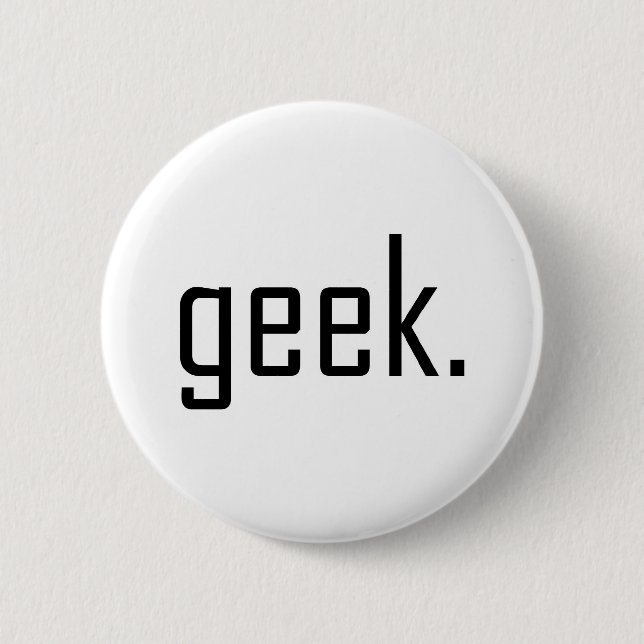 geek Button (Front)
