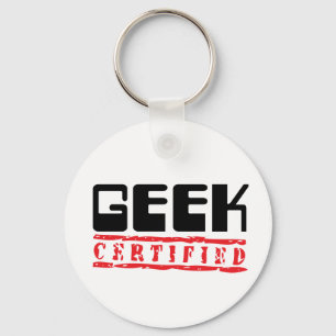Geek Certified Key Ring