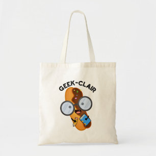 Geek-clair Funny Eclair Pun  Tote Bag