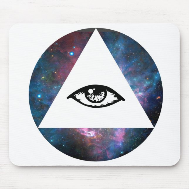 GEEK CLOTHING/secteye pad Mouse Mat (Front)