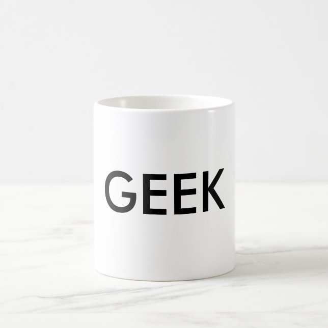 GEEK COFFEE MUG (Center)