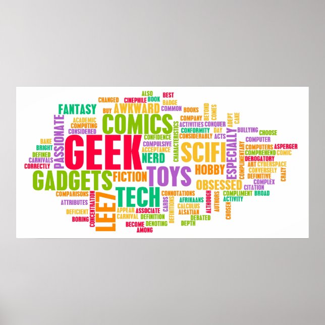 Geek Culture Poster (Front)