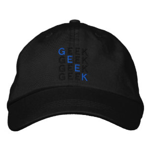 GEEK EMBROIDERED HAT
