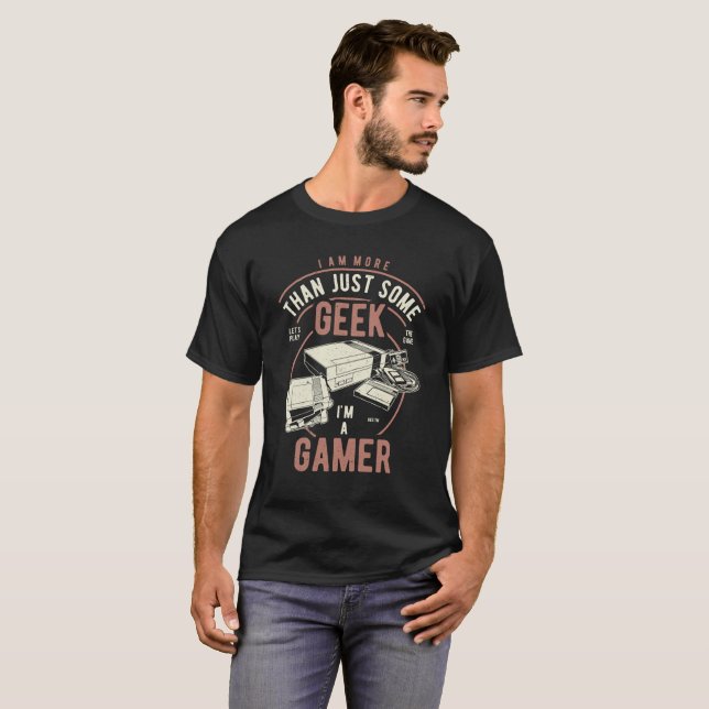 Geek Gamer T-Shirt (Front Full)
