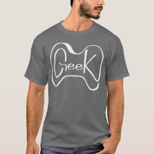 Geek Gaming Controller Nerd Computer Gamer gift bo T-Shirt