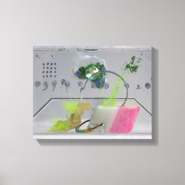 Geek Gem K7 1986 Mixed-media Canvas (Front)