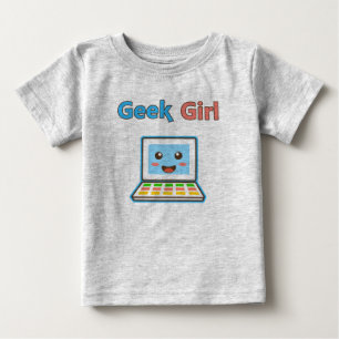 Geek Girl Baby T-Shirt