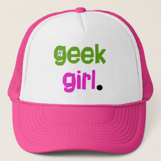 Geek Girl Trucker Hat