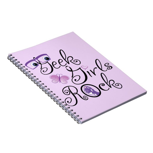 Geek Girls Rock Notebook (Right Side)
