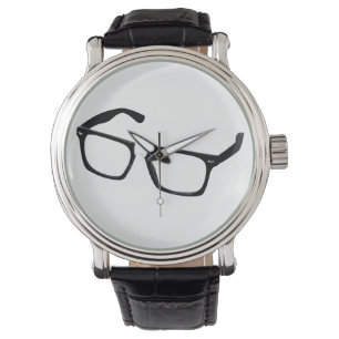 Geek glasses watch