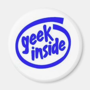 geek inside magnet