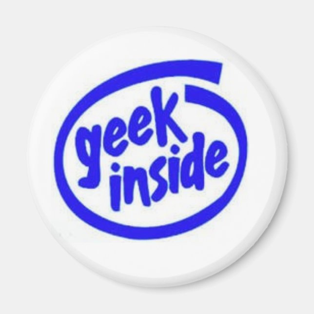 geek inside magnet (Front)