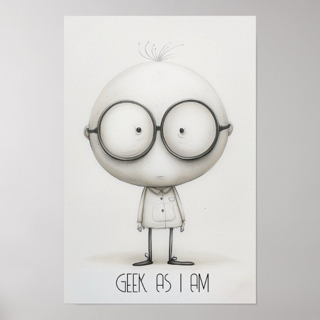 Geek Kid Poster (Front)