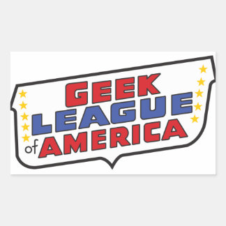 Geek League of America Sticker