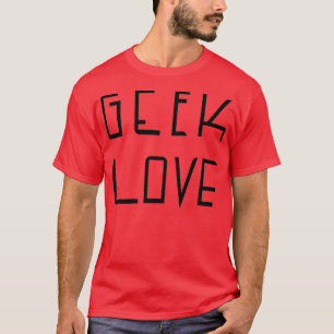 Geek Love Vintage Book Cover T-Shirt