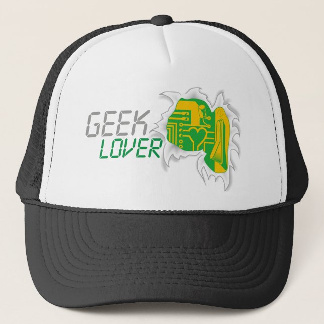 Geek Lover Trucker Hat (Front)